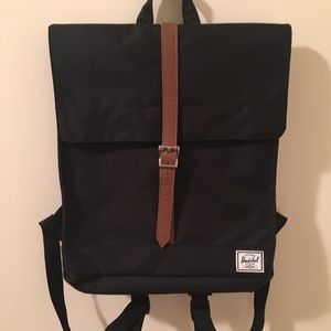 Black Herschel Backpack